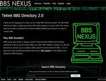 Tablet Screenshot of bbsnexus.com